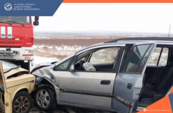 Բախվել են ավտոմեքենաներ․ կան տուժածներ